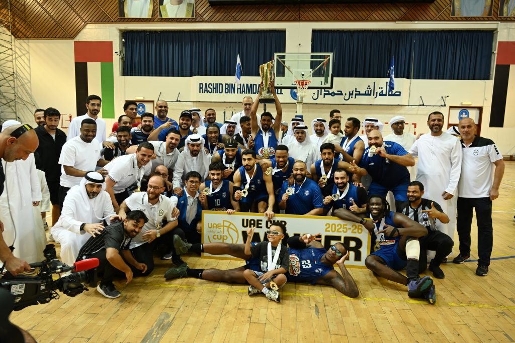 النصر يفوز على شباب الأهلي ويتوج بطلاً لكأس الإمارات لكرة السلة