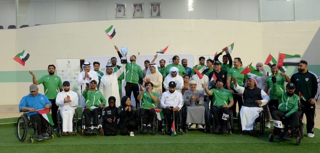 “خورفكان للمعاقين” بطلاً لكأس اللجنة البارالمبية لألعاب القوى