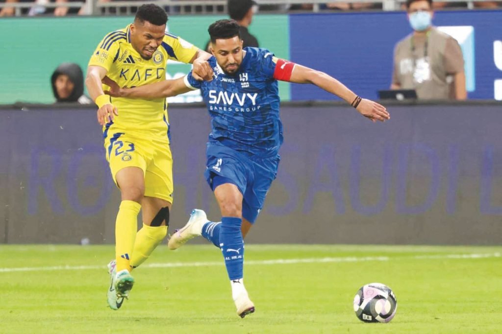 الهلال والنصر في الموقعة التاريخية الكبرى