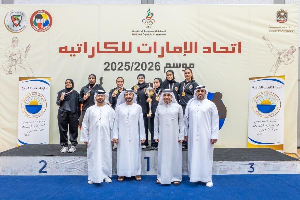 شباب الأهلي والشارقة يتوجان بألقاب كأس الاتحاد للكوميتيه