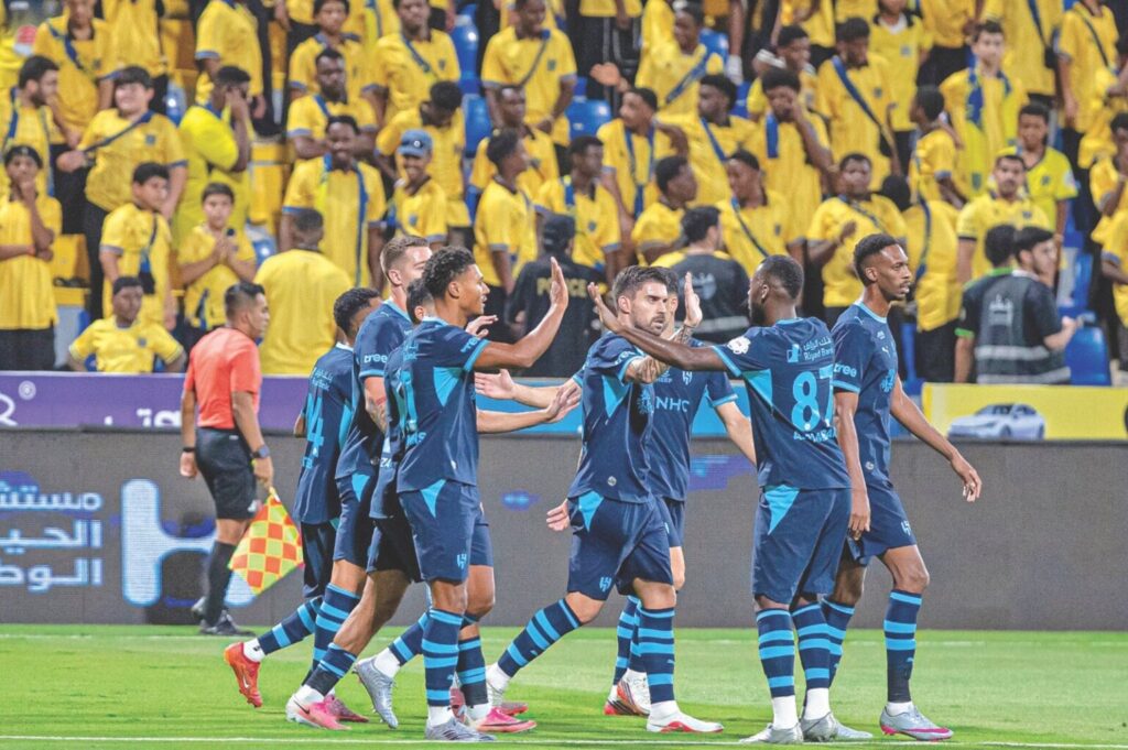 الزعيم العالمي يسحق على التعاون بسداسية.. الخليج يعثر النصر.. تعادل الشباب والفيحاء