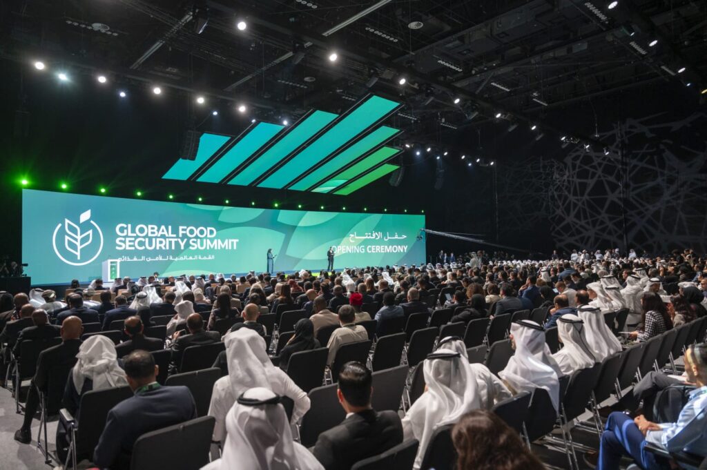 قمة الأمن الغذائي العالمي 2026 تبحث استدامة النظم الغذائية وتشهد إطلاق “طريق الحرير الأخضر”